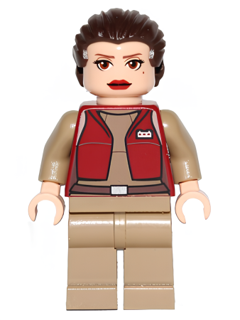 Минифигурка Lego Star Wars Padme Amidala - Senator, Large Eyes, Red Lips sw0411 N